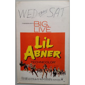 Li'l Abner - Original 1959 Window Card